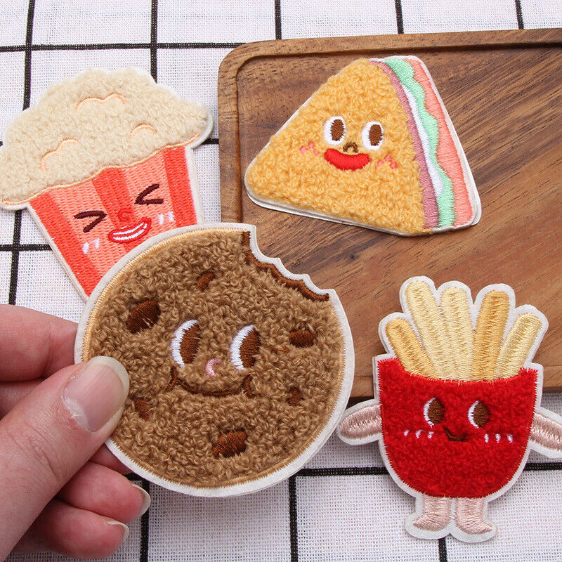 Cute Food Pattern Patches – flyingcarts